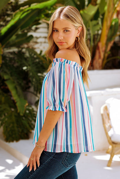 Women's off shoulder tops -  Alaena James 